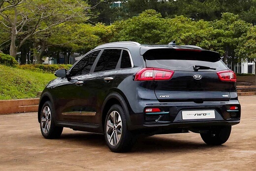 קיה נירו חשמלית - אחור צד קיה נירו חשמלית - אחור צד